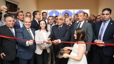 وزير العدل يفتتح محكمة كفر الدوار ويتفقد أعمال رفع كفاءة مجمع محاكم دمنهور الابتدائية