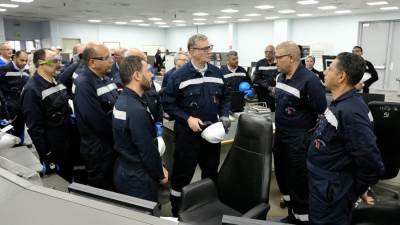 وزير البترول يتفقد مصفاة تكرير ميدور  لمتابعة أعمال التطوير والتحديث والتوسعات الجديدة