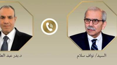 اتصال هاتفي بين وزير الخارجية ورئيس الوزراء اللبناني