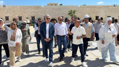 وزير السياحة يتفقد المتحف اليوناني الروماني وقلعة قايتباي خلال زيارته الحالية للإسكندرية