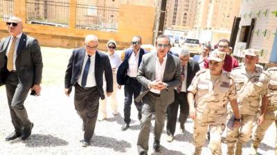 وزير الصحة يتفقد مشروع إنشاء مستشفى التأمين الصحي بالعاصمة الإدارية 2