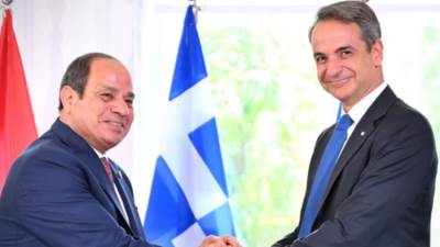 الرئيس السيسي ورئيس وزراء اليونان يشددان على ضرورة البدء الفوري في عملية إعادة إعمار قطاع غزة