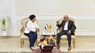 محافظ شمال سيناء يستقبل نائب وزير الصحة لتعزيز تنفيذ الخطة العاجلة للسكان والتنمية (2025-2027)