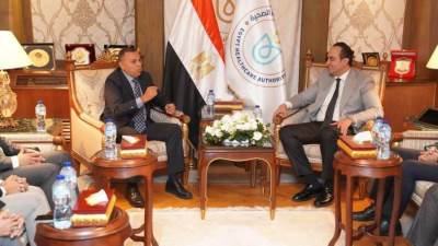 رئيس هيئة الرعاية الصحية يتابع مع المدير العام لشركة "تاكيدا للأدوية" لمصر ودول الخليج العربي