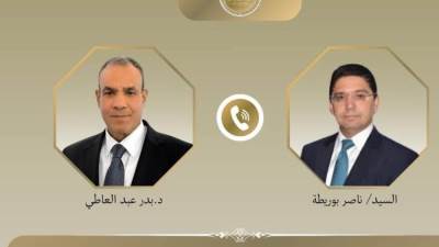 اتصال هاتفي بين وزير الخارجية ونظيره المغربي