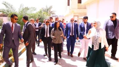 وزيرة التضامن الاجتماعي تزور مجمع حياة بالجيزة.. وتتفقد الخدمات المقدمة للأبناء