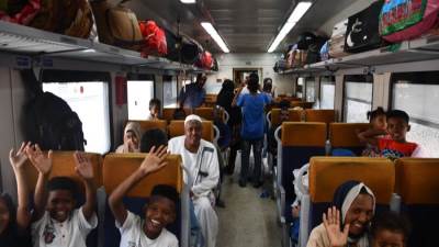  الهيئة القومية لسكك حديد مصر: تسيير القطار السابع لعودة الأشقاء السودانيين إلى وطنهم