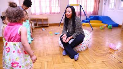 وزيرة التضامن تزور "بيت صغير" التابع لمؤسسة يلا كفالة.. وتتفقد خدمات رعاية الأطفال