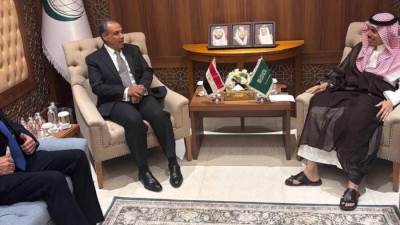 لقاء بين وزيري خارجية مصر والسعودية على هامش اجتماع منظمة التعاون الإسلامي بجدة