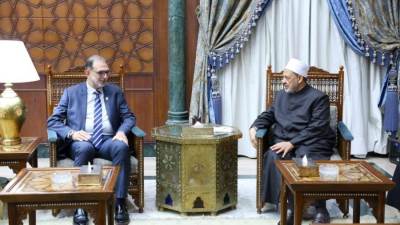 شيخ الأزهر يستقبل رئيس الهيئة القومية لسلامة الغذاء ويبحثان سبل التعاون لخدمة طلاب الأزهر
