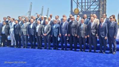 أموى.. بالعين السخنة: نعمل على تطوير المنظومة الجمركية فى إطار رؤية متكاملة لدفع حركة الاستثمار والتجارة 