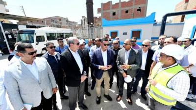 وزير الإسكان ومحافظ الغربية يتفقدان محطة مياه سندبسط الإرتوازية ضمن مشروعات المبادرة الرئاسية “حياة كريمة”