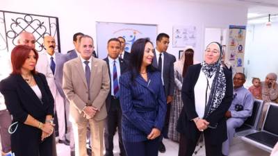  وزيرة التضامن الاجتماعي تتفقد مكتب تأهيل حلوان .. وتتابع الخدمات المقدمة للأشخاص ذوي الإعاقة