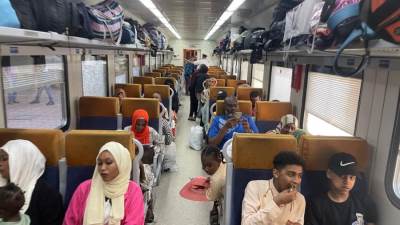 الهيئة القومية لسكك حديد مصر: تسيير القطار العاشر لتسهيل العودة الطوعية للأشقاء السودانيين
