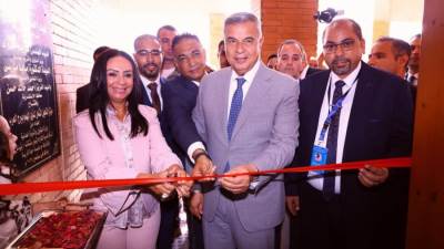وزيرة التضامن ومحافظ الإسكندرية يفتتحان مركز التأهيل الشامل لذوي الإعاقة بـ"برج العرب"