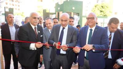 وزير التربية والتعليم ومحافظ القليوبية يفتتحان خمس مدارس بالمحافظة