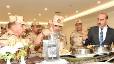 رئيس أركان حرب القوات المسلحة يتفقد المنظومة التعليمية بالمعاهد العسكرية التخصصية