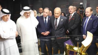 أبو الغيط ووزراء الخارجية العرب يفتتحون معرض "سيرة ومسيرة" بمناسبة مرور 80 عامًا على تأسيس الجامعة العربية