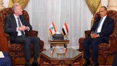 وزير الخارجية يؤكد تضامن مصر الكامل مع لبنان ودعمها لوحدة أراضيه وسيادته واستقراره