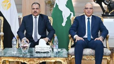 وزير الموارد المائية والري يشارك في احتفالات محافظة الشرقية بعيدها القومي