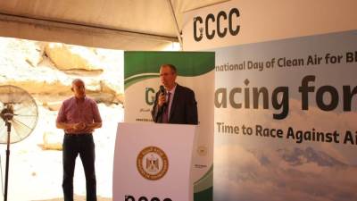 تحت شعار "السباق من أجل الهواء".. مصر تحتفل باليوم العالمي للهواء النظيف بمحمية وادي دجلة