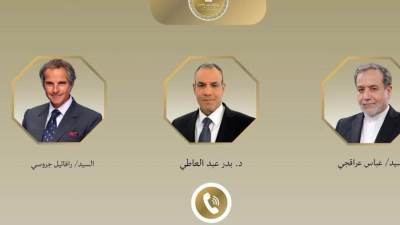 اتصالات مكثفة لوزير الخارجية بشأن الملف النووى الإيراني