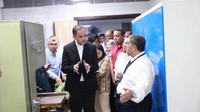 نائب وزير الصحة يتفقد المعهد الفني الصحي بمحافظة أسيوط