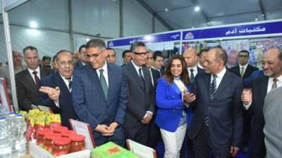 وزير التموين يفتتح المعرض الرئيسي "أهلاً مدارس" بالعمرانية – محافظة الجيزة