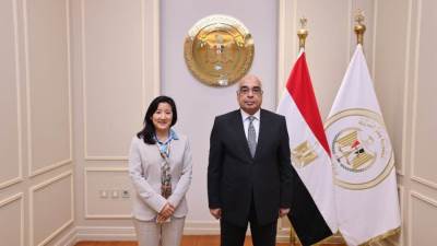 وزير العدل يستقبل الممثلة المقيمة لبرنامج الأمم المتحدة الإنمائي