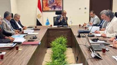 نائب وزير الاسكان يتابع موقف منظومة الصرف الصحى بمدينة دهب بمحافظة جنوب سيناء