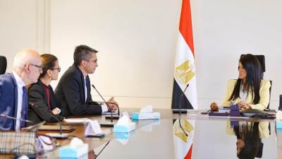 المشاط تلتقي مدير الممارسات للسياسات الاقتصادية لمنطقة الشرق الأوسط وشمال أفريقيا بالبنك الدولي