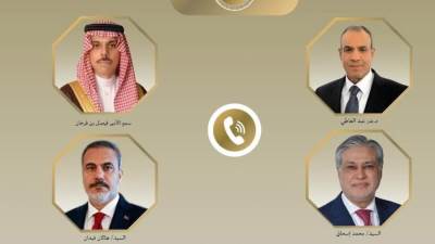  اتصالات مكثفة لوزير الخارجية مع نظرائه من السعودية وباكستان وتركيا
