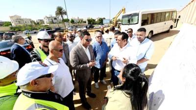 وزير الإسكان يختتم جولته بتفقد محطة محولات كهرباء التوسعات الشرقية بمدينة 6 أكتوبر 