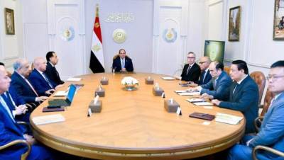 الرئيس السيسى يوجه بالاستفادة من سياسة الدولة الرامية لتوطين الصناعة وتعزيز الإنتاج
