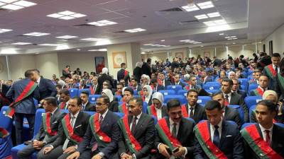 وصول أعضاء النيابة العامة الجدد لحلف اليمين بحضور وزير العدل