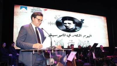 وزير الثقافة يشهد احتفالية "اليوم المصري للموسيقى" ويُكرم نُخبة من رموز الفن