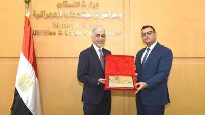 وزير الإسكان يستقبل وزير الأشغال البحريني لبحث أوجه التعاون بين مصر والبحرين 