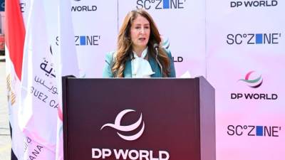 دي بي ورلد تستقبل السفيرة الأمريكية بالقاهرة ووفدًا من كبريات الشركات الأمريكية بميناء السخنة