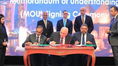 وزيرا التعليم والاستثمار يشهدان توقيع مذكرة تفاهم بين الوزارة والأكاديمية الوطنية للعلوم والمهارات (NASS) بمصر وخدمات التعليم التقني (ITEES) بسنغافورة