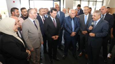 وزير الرياضة ورئيس هيئة قناة السويس يشهدان افتتاح الصالة الدولية لرفع الأثقال "سارة سمير" بالقرية الأولمبية لقناة السويس