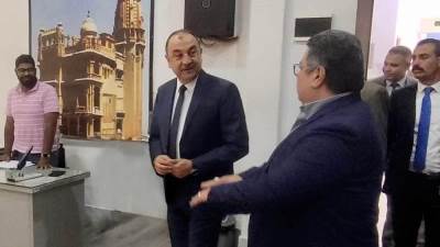  الشيمي يتابع موقف مشروعات كبرى للشركة في مصر الجديدة ونيو هليوبوليس وحدائق العاصمة والمنصورة