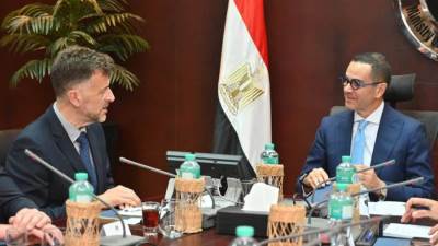 وزير الاستثمار يبحث مع عدد من الشركات العالمية فرص جذب المزيد من الاستثمارات في قطاع السيارات والصناعات المغذية