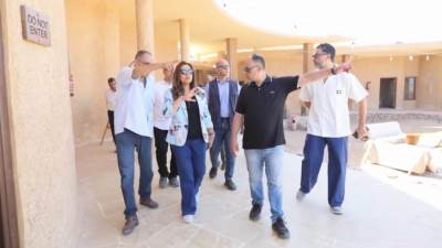  وزيرة التنمية المحلية والقائم بأعمال وزير البيئة توجه بسرعة التفعيل الكامل لمنظومة التحصيل الإلكتروني بمحمية رأس محمد