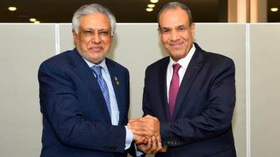 وزير الخارجية يلتقي نظيره الباكستاني على هامش فعاليات الشق رفيع المستوي للجمعية العامة