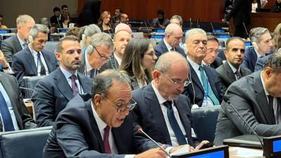 وزير الخارجية يشارك في الاجتماع الوزاري رفيع المستوى للتحالف الدولي لتنفيذ حل الدولتين