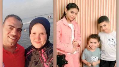 رد فعل سيدة نبروه بعد الإفاقة ومعرفتها مقتل أبناء زوجها