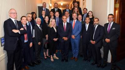 وزير الخارجية يلتقي قيادات غرفة التجارة الأمريكية على هامش أعمال الجمعية العامة للأمم المتحدة