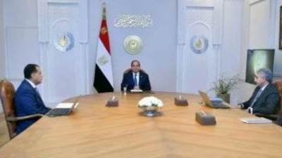 الرئيس السيسى يؤكد أهمية تطبيق مبادئ التنمية المستدامة فى إدارة المواقع الأثرية