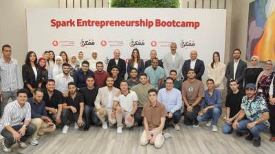 بڤودافون مصر مؤسسة ڤودافون مصر وممكن يطلقان معسكر سبارك التدريبي لدعم 40 رائد أعمال في مجال التكنولوجيا