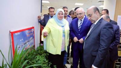 نائب وزير التربية والتعليم يفتتح معرض منتجات التعليم الفني بالعاصمة الإدارية